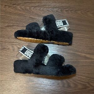 UGG Women's Oh Yeah Slippers in Black